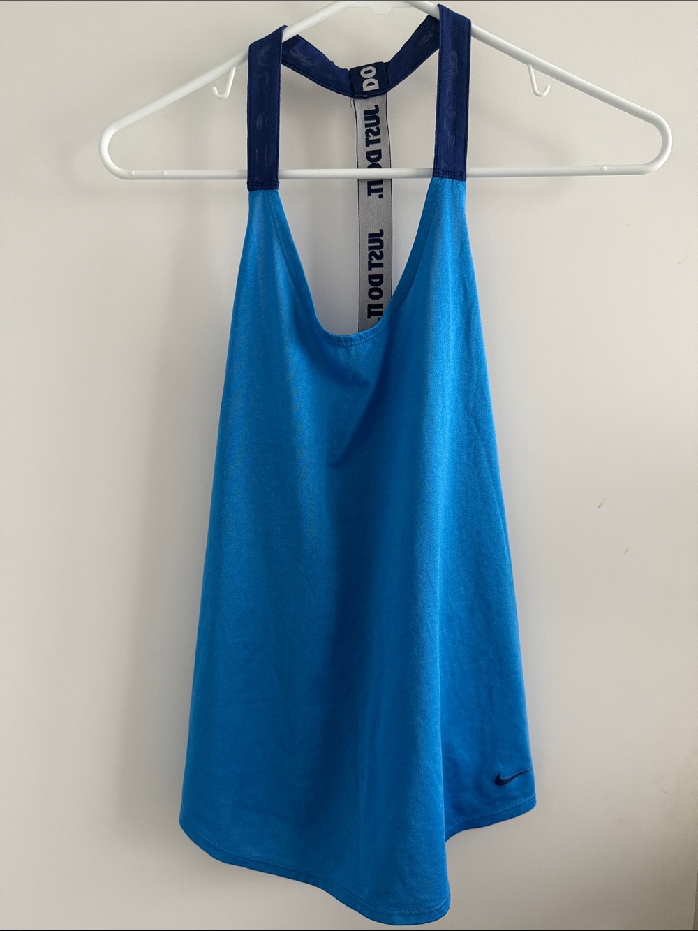 Nike Bright Blue Women’s Top with Navy Straps